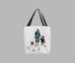 create print ready tote bag and product packaging designs