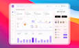 design clean and modern saas dashboard designs saas UX UI design web app design