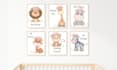 design cute printable nursery wall art