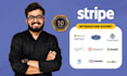 integrate stripe API into your website, app, node, react, php