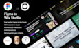 convert, migrate or build your figma website into wix studio