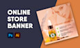 design 3 listing images or banners for your online store