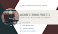 do any artificial intelligence, machine and deep learning projects in python