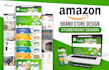 design professional amazon brand store or amazon storefront design