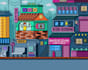 make a background pixel art for game or digital art