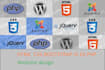 convert PSD to HTML CSS bootstrap responsive website