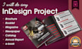 do any adobe indesign project