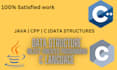 oop in java programming task, oop cpp, data structure dsa cpp, c sharp language