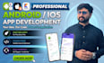develop android IOS app in java, kotlin, swift