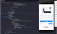 do flutter app development with laravel or firebase backend