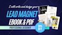 write and design your ebook and pdf lead magnet