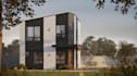 model and render architectural villas and buildings