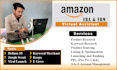 be your professional amazon fba fbm virtual assistant amazon seller center va