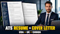 write an ats optimized resume CV and cover letter