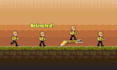 create retro pixel art animated videos