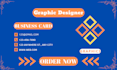 design minimalist editable business and invitation card