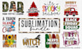 do printable sublimation  designs bundle