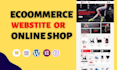 build ecommerce website, online store and multivendor website with woocommerce