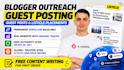 do blogger outreach with genuine guest posting service