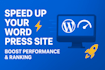 speed up and optimize your wordpress website
