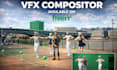 vfx compositor, motion tracking, cleanups and compositing