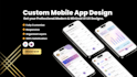design stunning wireframe, app design, web design, UX case study in figma