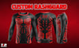 design MMA rashguard  for sublimation