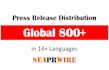 do global press release distribution on top financial media via seaprwire