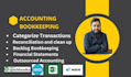 do setup, clean up and bookkeeping in quickbooks online, zoho, xero and wave