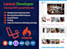 develop and debug PHP laravel website