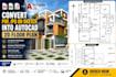 convert PDF, jpg or sketch into autocad 2d floor plan