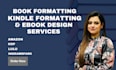 do book formatting and design eyecatching video ads covers and mockups