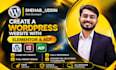 design responsive wordpress website with elementor and acf