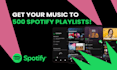 submit your song to organic music playlists
