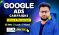setup, manage, and optimize your google ads adwords ppc campaigns as a manager