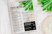 do restaurant menu design