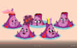 design 2d character loop gif animation