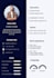 make professional resume design, modern CV design,