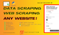 do web scraping, data scraping from any website in python