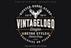 design a retro vintage badge logo