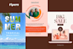 design a modern bifold, trifold, gatefold brochure, flyer, or poster