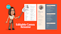 make attractive and decent resume