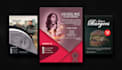 design an awesome  professional flyer or poster