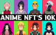 draw anime manga style nft art collection