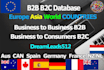 do aus can spain germany europe b2b database lead generation