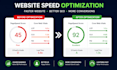 fix wordpress or shopify website speed and core web vitals