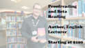 beta read your historical fiction or fantasy
