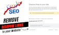 identify, remove and disavow bad links
