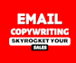 copywrite email sequence and cold email sales copy that converts high