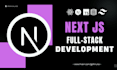 develop a full stack web app with next js and typescript